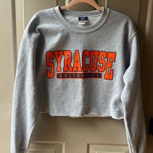 syracuse cropped sweater